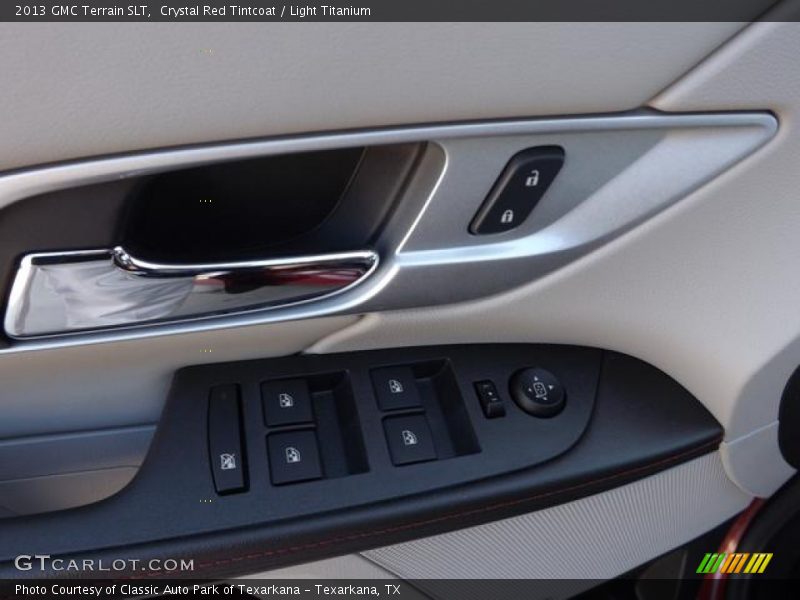 Crystal Red Tintcoat / Light Titanium 2013 GMC Terrain SLT