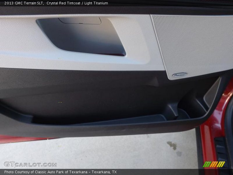 Crystal Red Tintcoat / Light Titanium 2013 GMC Terrain SLT