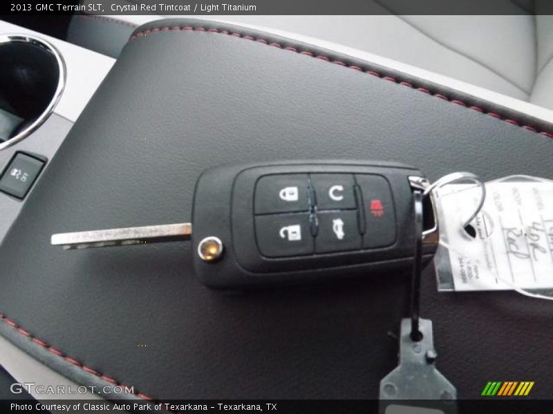 Crystal Red Tintcoat / Light Titanium 2013 GMC Terrain SLT