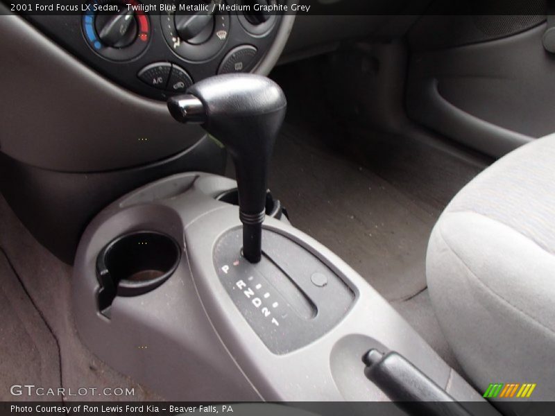 Twilight Blue Metallic / Medium Graphite Grey 2001 Ford Focus LX Sedan