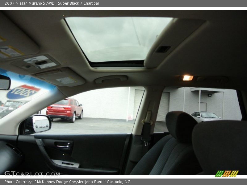 Super Black / Charcoal 2007 Nissan Murano S AWD