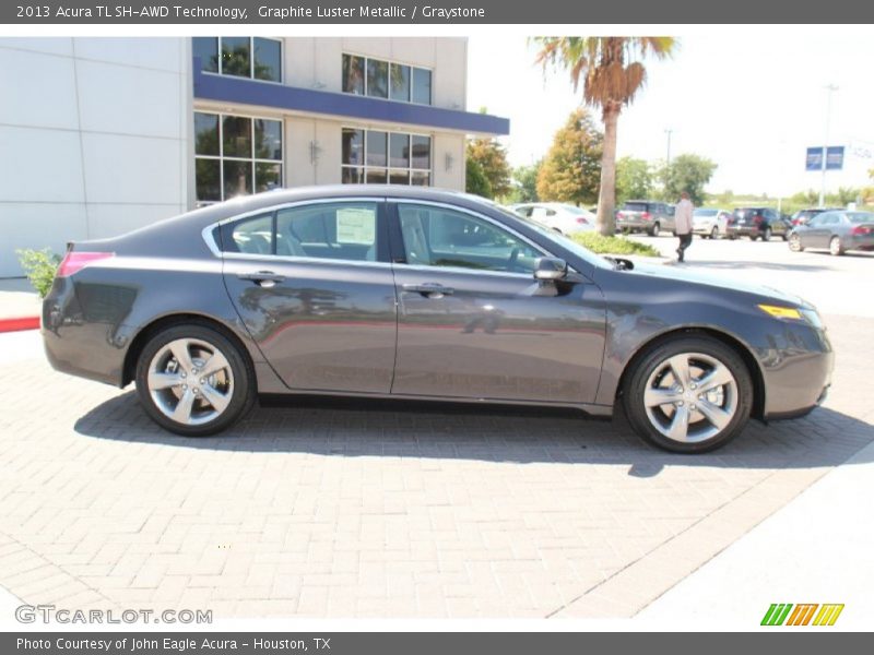 Graphite Luster Metallic / Graystone 2013 Acura TL SH-AWD Technology