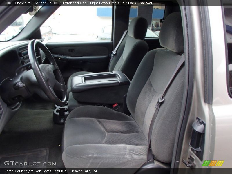Front Seat of 2003 Silverado 1500 LS Extended Cab