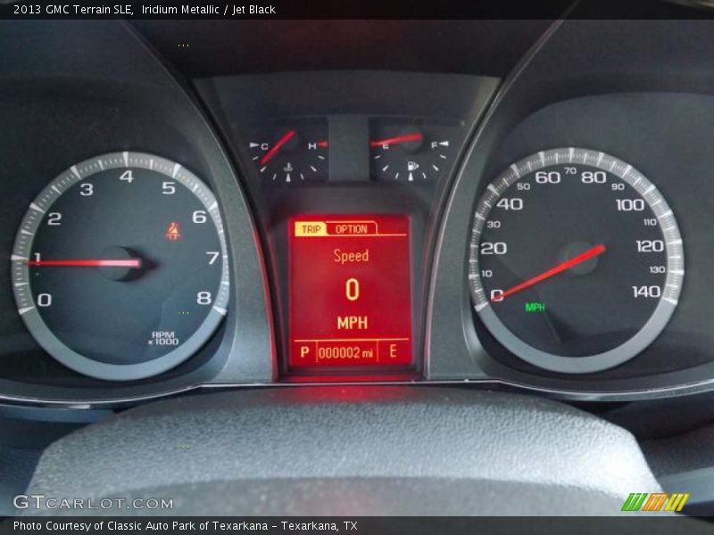 Iridium Metallic / Jet Black 2013 GMC Terrain SLE