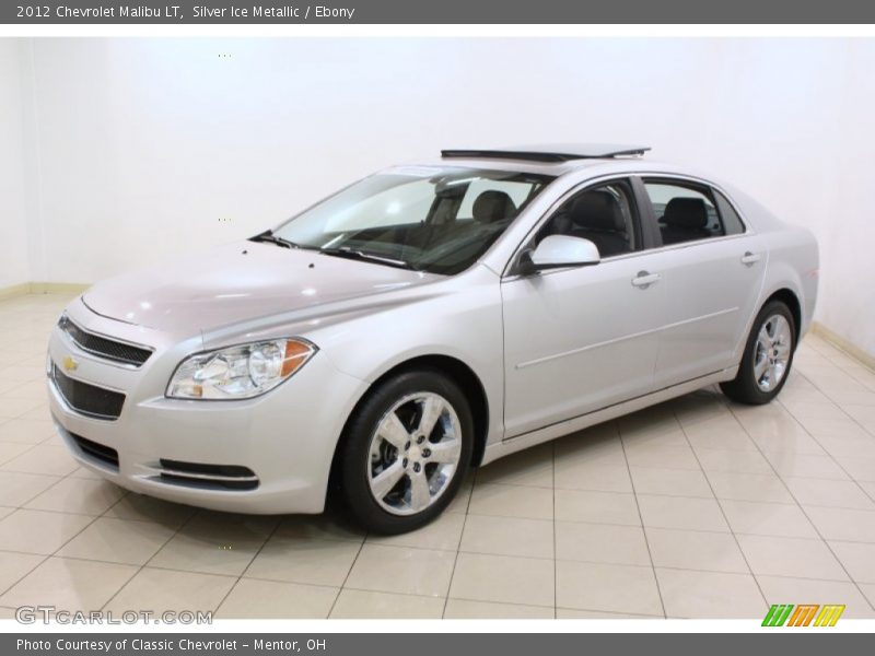 Silver Ice Metallic / Ebony 2012 Chevrolet Malibu LT