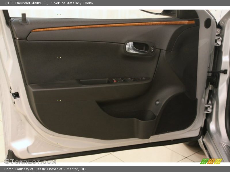 Silver Ice Metallic / Ebony 2012 Chevrolet Malibu LT