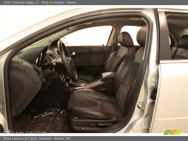Silver Ice Metallic / Ebony 2012 Chevrolet Malibu LT