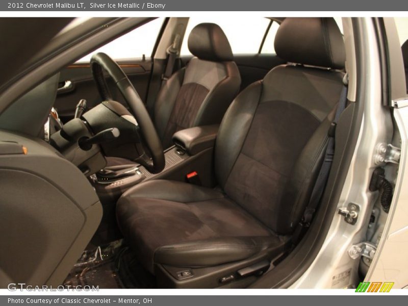 Silver Ice Metallic / Ebony 2012 Chevrolet Malibu LT