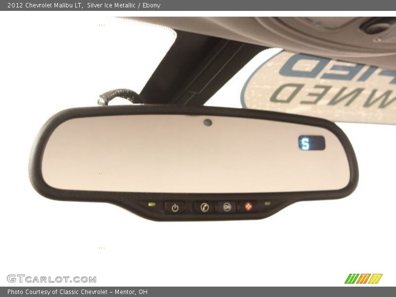 Silver Ice Metallic / Ebony 2012 Chevrolet Malibu LT