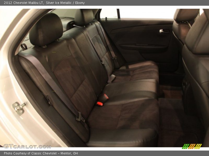 Silver Ice Metallic / Ebony 2012 Chevrolet Malibu LT