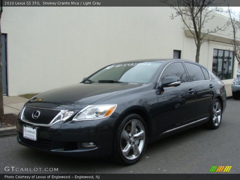 Smokey Granite Mica / Light Gray 2010 Lexus GS 350