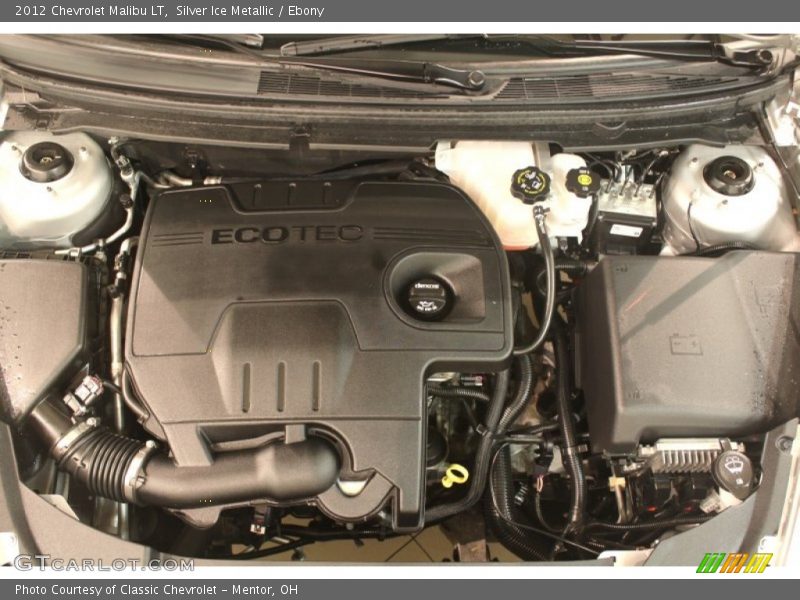 Silver Ice Metallic / Ebony 2012 Chevrolet Malibu LT