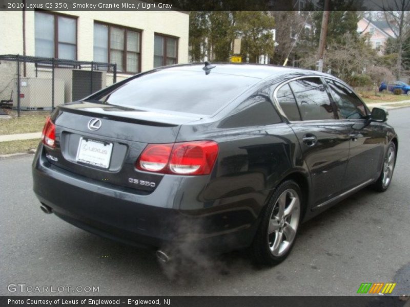 Smokey Granite Mica / Light Gray 2010 Lexus GS 350