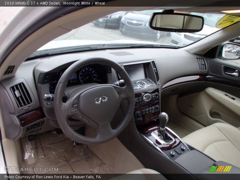 Wheat Interior - 2010 G 37 x AWD Sedan 