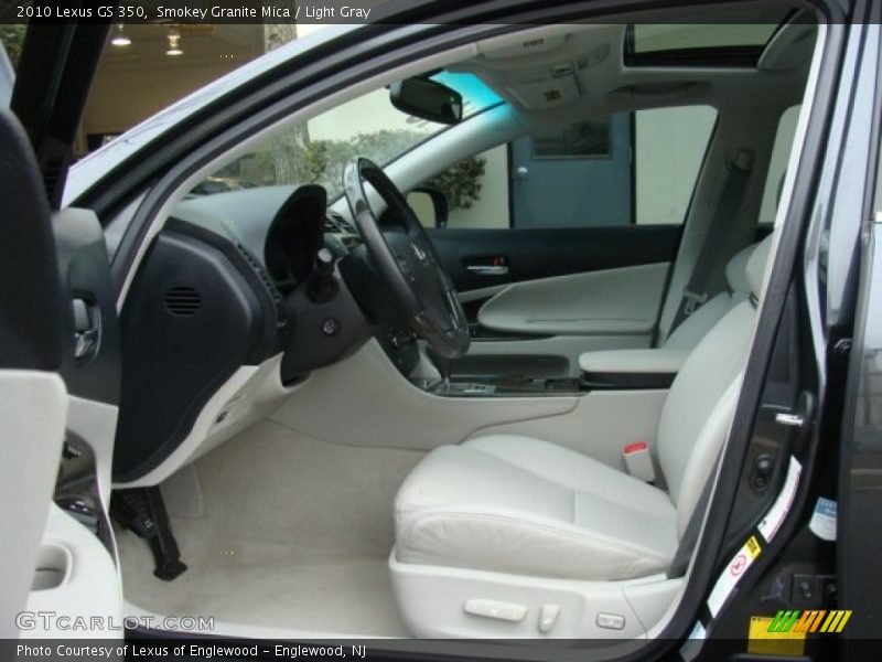 Smokey Granite Mica / Light Gray 2010 Lexus GS 350