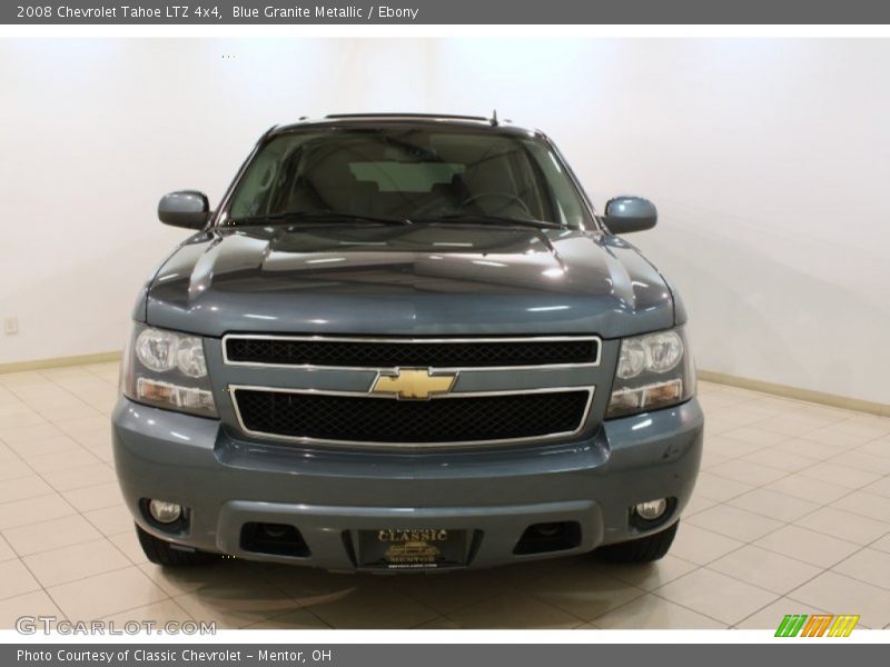 Blue Granite Metallic / Ebony 2008 Chevrolet Tahoe LTZ 4x4