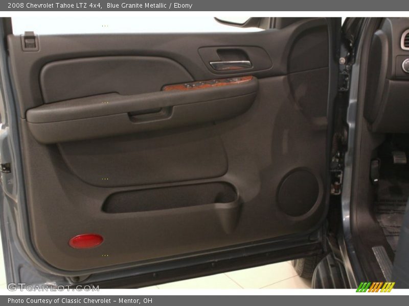 Blue Granite Metallic / Ebony 2008 Chevrolet Tahoe LTZ 4x4