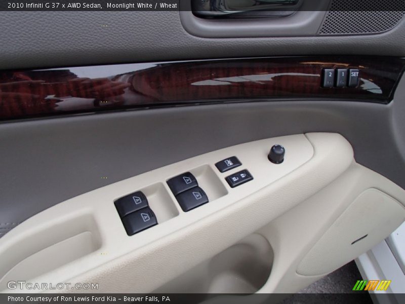 Moonlight White / Wheat 2010 Infiniti G 37 x AWD Sedan