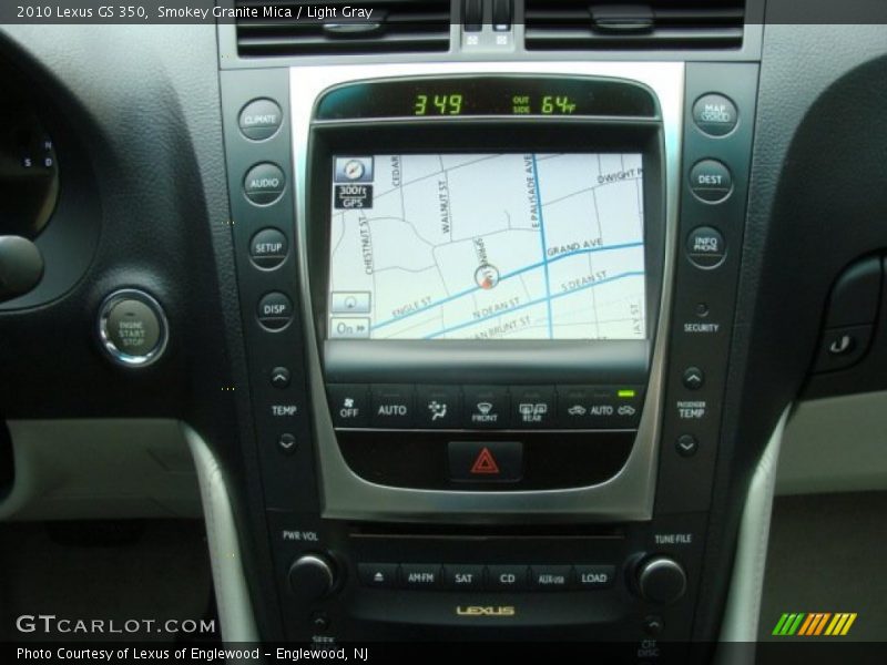 Smokey Granite Mica / Light Gray 2010 Lexus GS 350