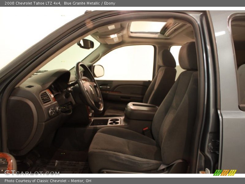 Blue Granite Metallic / Ebony 2008 Chevrolet Tahoe LTZ 4x4