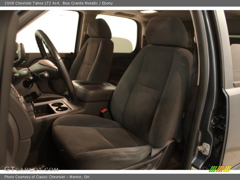 Blue Granite Metallic / Ebony 2008 Chevrolet Tahoe LTZ 4x4