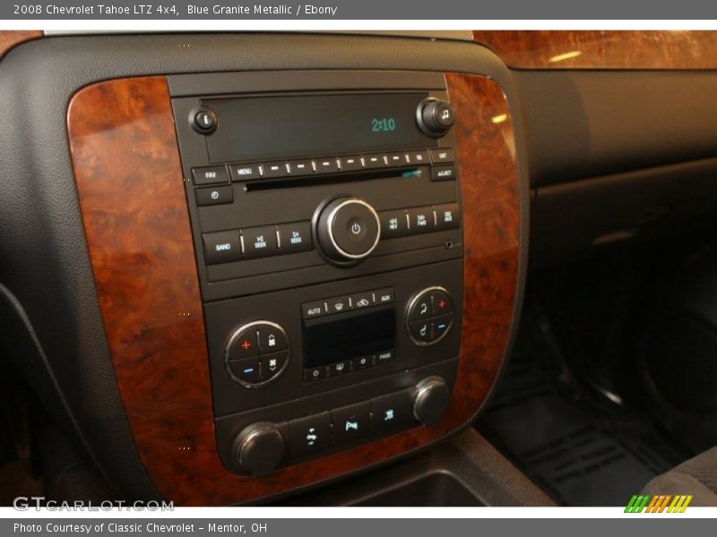 Blue Granite Metallic / Ebony 2008 Chevrolet Tahoe LTZ 4x4
