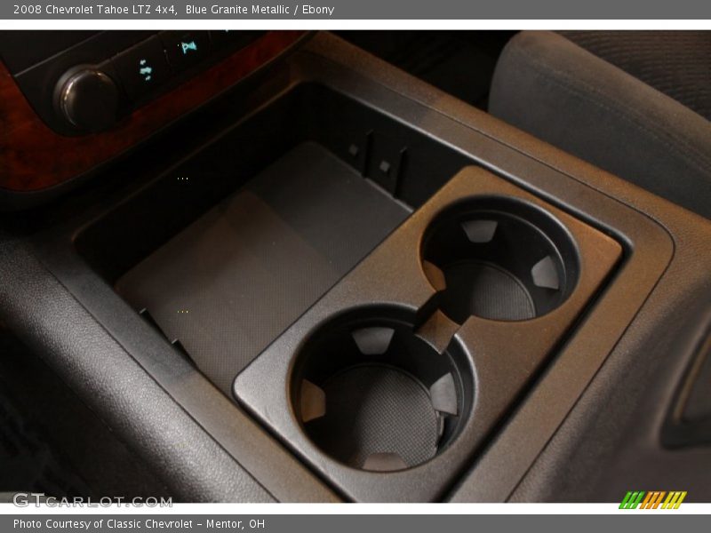 Blue Granite Metallic / Ebony 2008 Chevrolet Tahoe LTZ 4x4