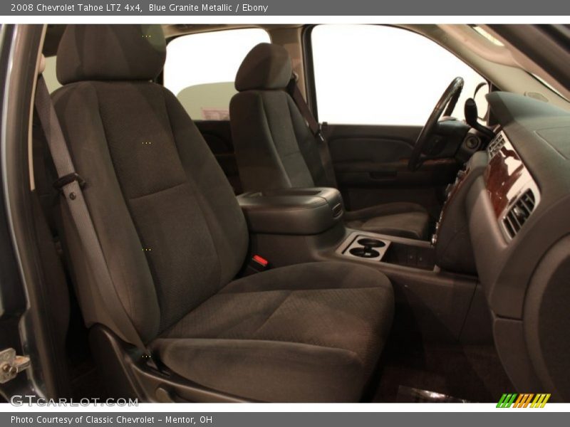 Blue Granite Metallic / Ebony 2008 Chevrolet Tahoe LTZ 4x4