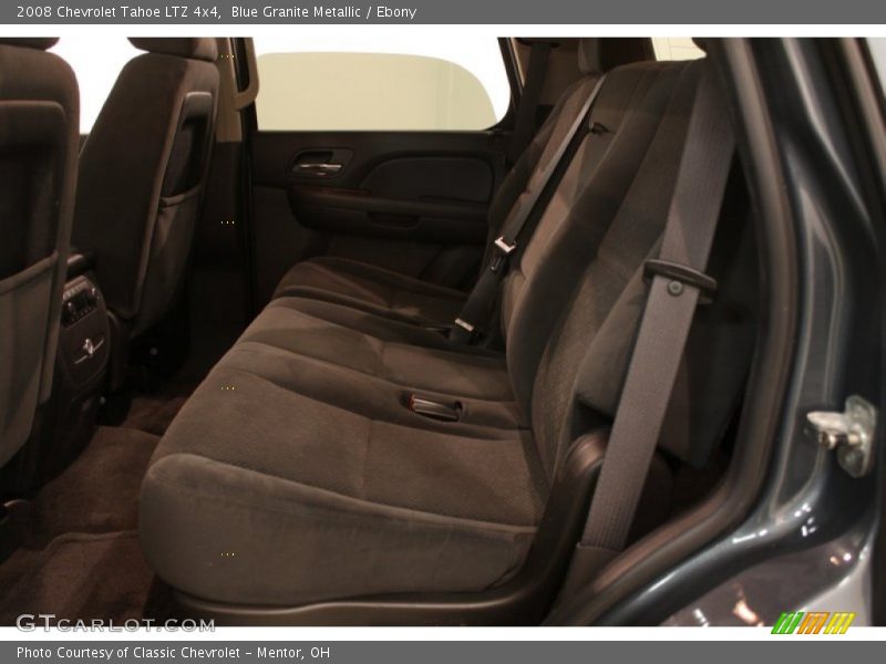 Blue Granite Metallic / Ebony 2008 Chevrolet Tahoe LTZ 4x4