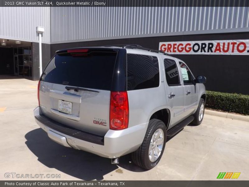 Quicksilver Metallic / Ebony 2013 GMC Yukon SLT 4x4