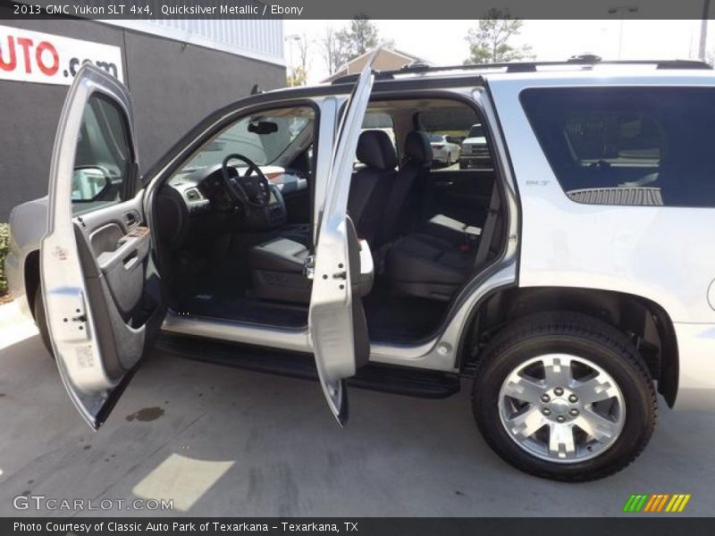Quicksilver Metallic / Ebony 2013 GMC Yukon SLT 4x4
