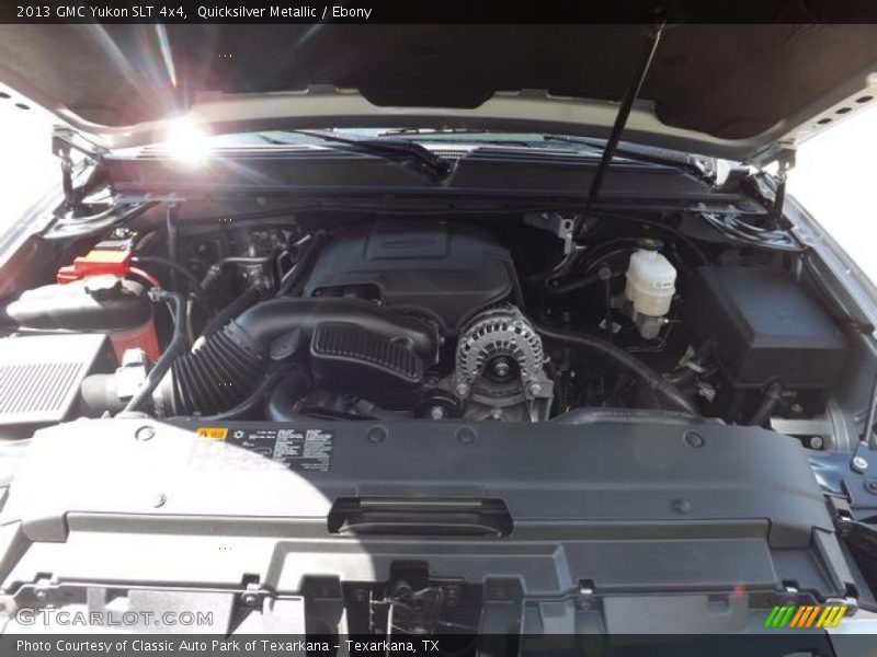 Quicksilver Metallic / Ebony 2013 GMC Yukon SLT 4x4