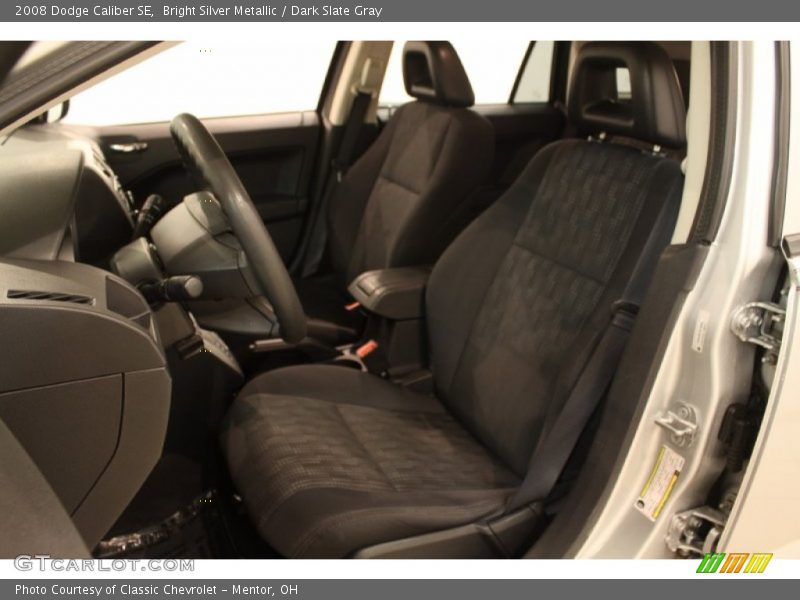Bright Silver Metallic / Dark Slate Gray 2008 Dodge Caliber SE