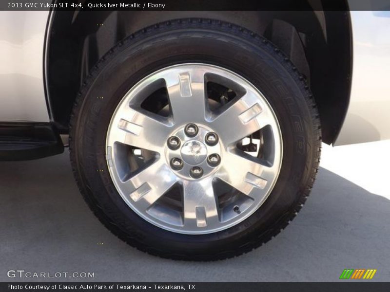 Quicksilver Metallic / Ebony 2013 GMC Yukon SLT 4x4