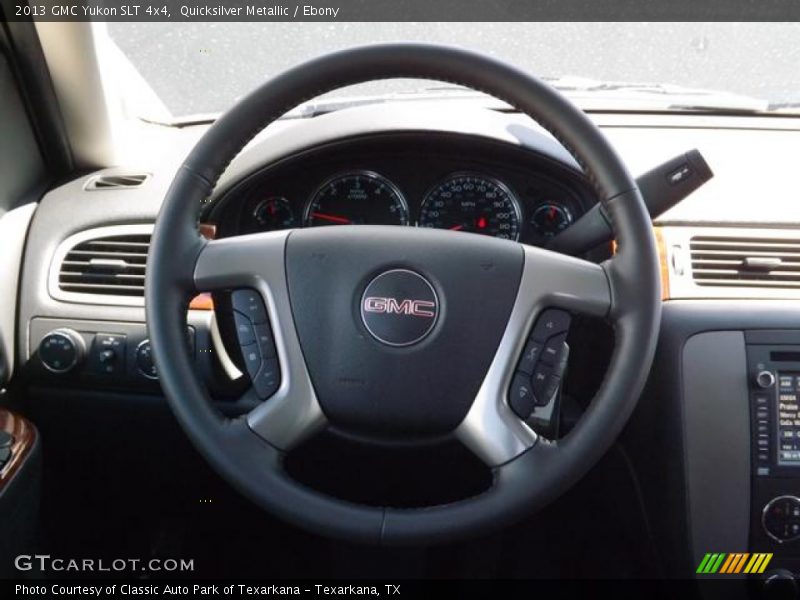 Quicksilver Metallic / Ebony 2013 GMC Yukon SLT 4x4