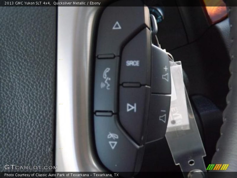 Quicksilver Metallic / Ebony 2013 GMC Yukon SLT 4x4