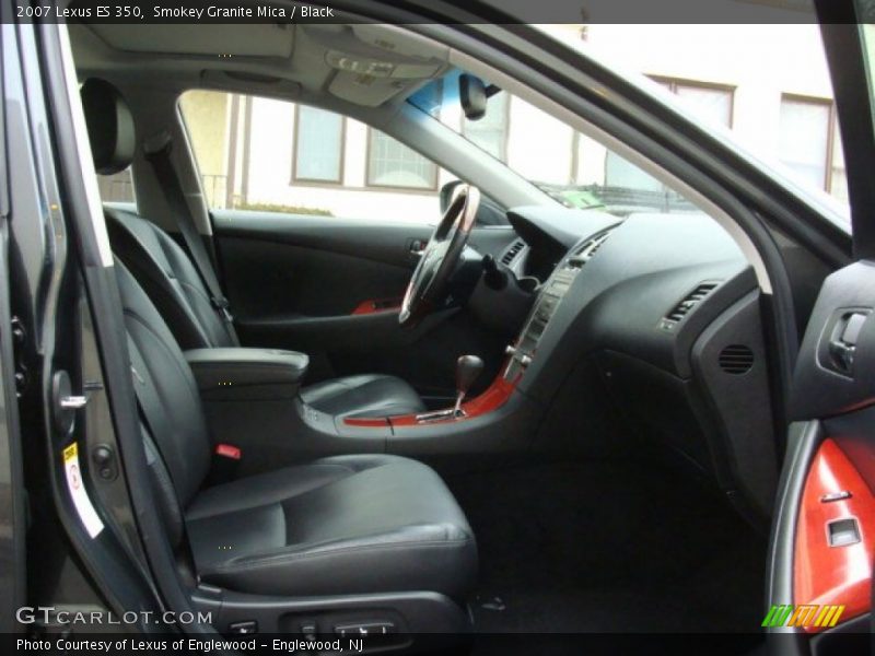Smokey Granite Mica / Black 2007 Lexus ES 350
