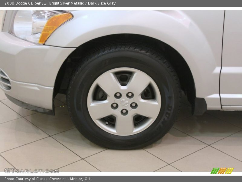 Bright Silver Metallic / Dark Slate Gray 2008 Dodge Caliber SE