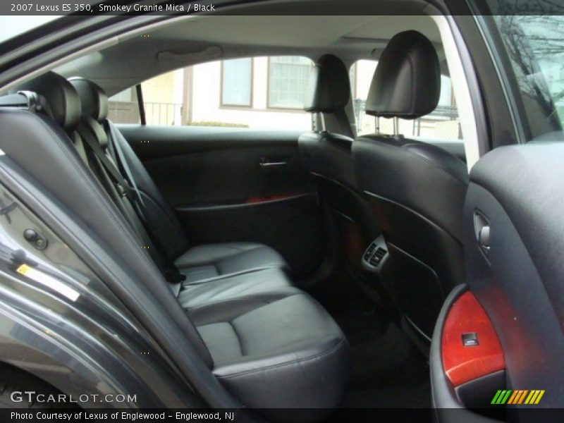Smokey Granite Mica / Black 2007 Lexus ES 350