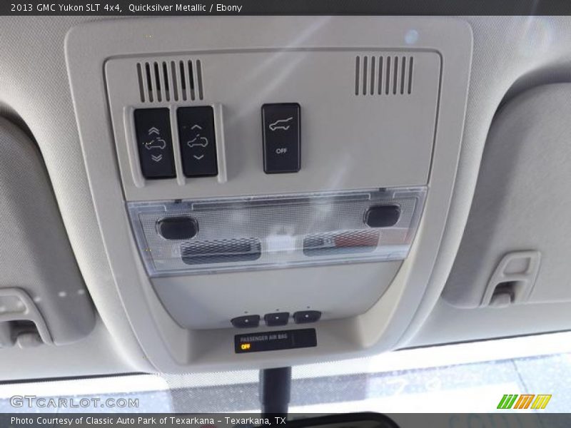 Quicksilver Metallic / Ebony 2013 GMC Yukon SLT 4x4