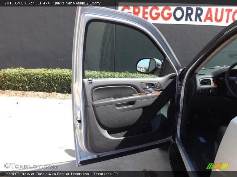Quicksilver Metallic / Ebony 2013 GMC Yukon SLT 4x4