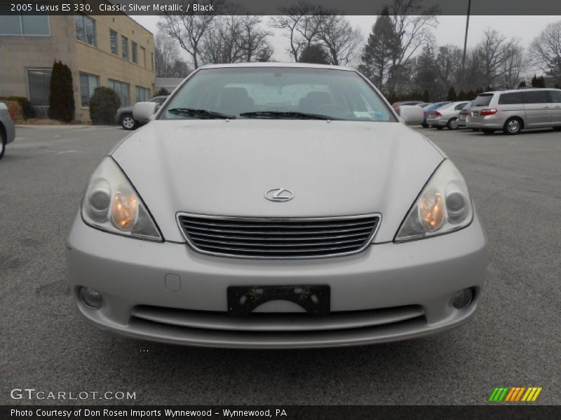 Classic Silver Metallic / Black 2005 Lexus ES 330