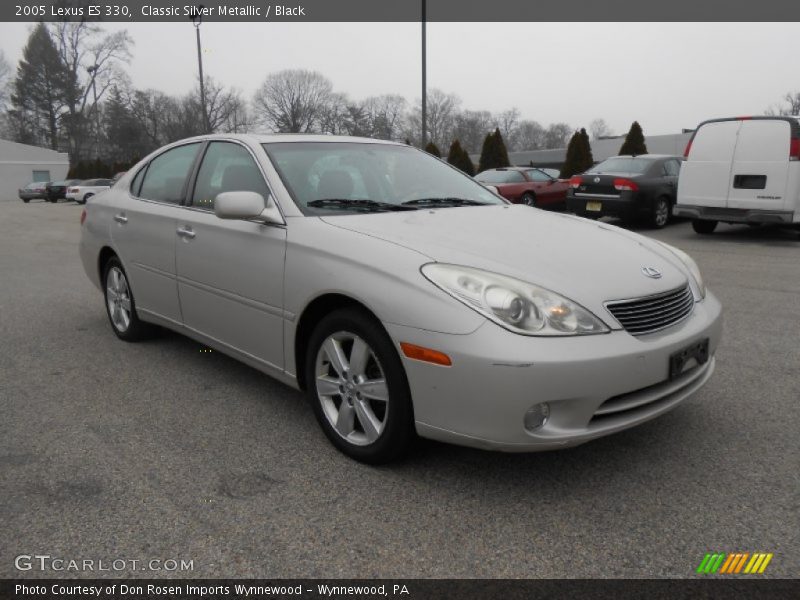 Classic Silver Metallic / Black 2005 Lexus ES 330