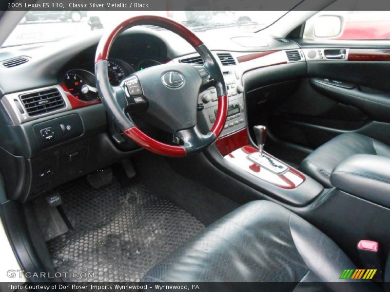 Classic Silver Metallic / Black 2005 Lexus ES 330