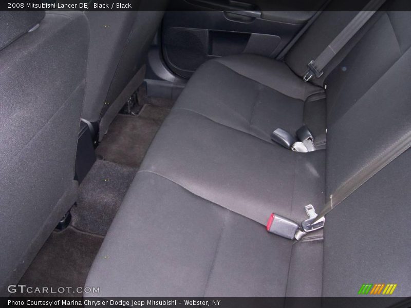 Black / Black 2008 Mitsubishi Lancer DE