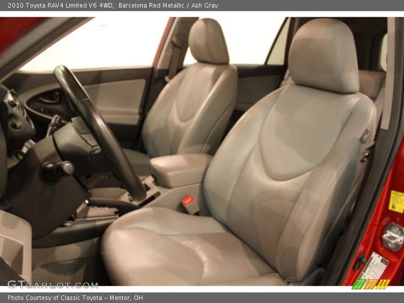 Barcelona Red Metallic / Ash Gray 2010 Toyota RAV4 Limited V6 4WD