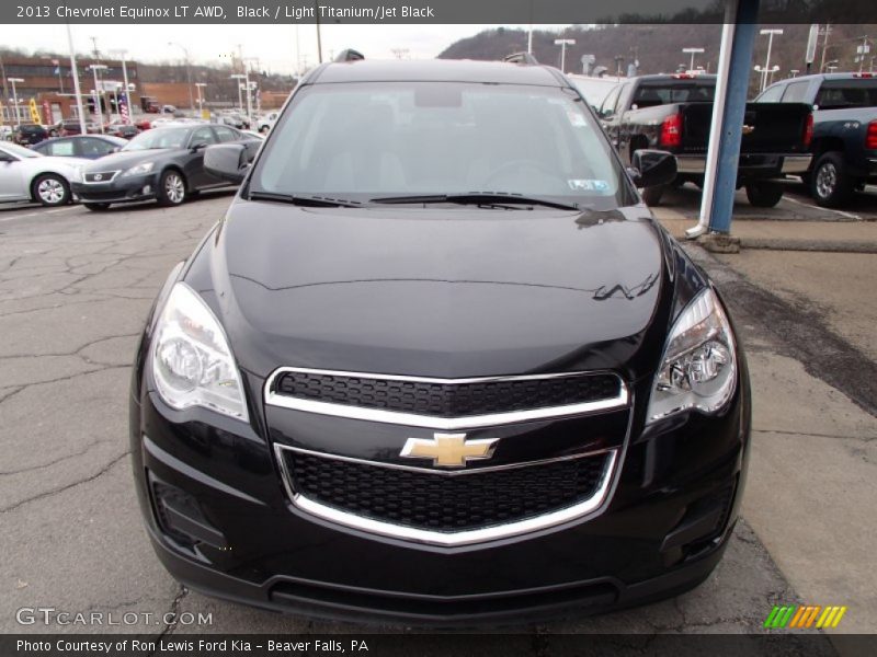 Black / Light Titanium/Jet Black 2013 Chevrolet Equinox LT AWD