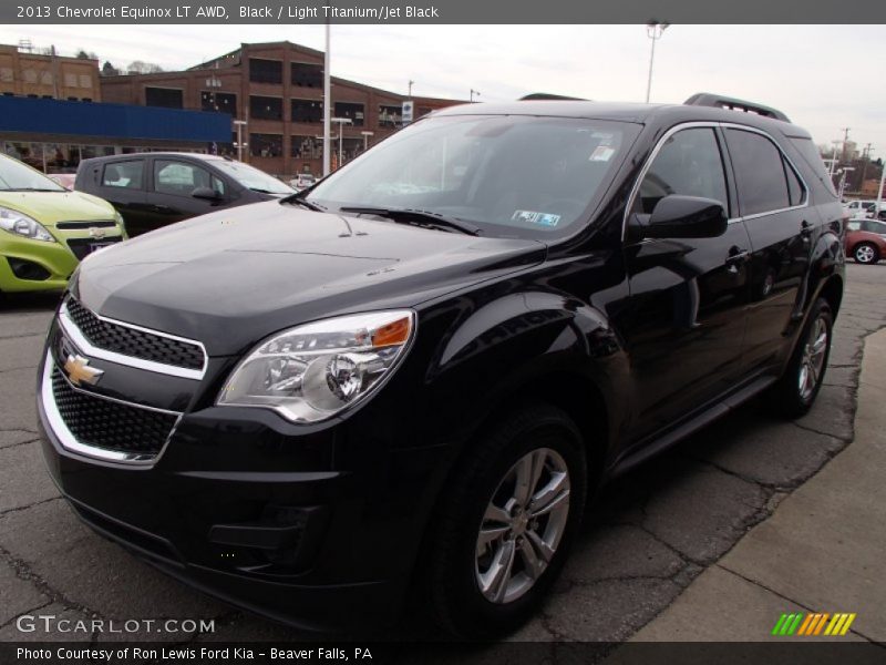 Black / Light Titanium/Jet Black 2013 Chevrolet Equinox LT AWD