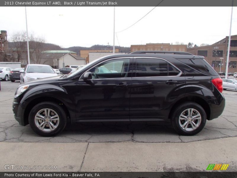 Black / Light Titanium/Jet Black 2013 Chevrolet Equinox LT AWD