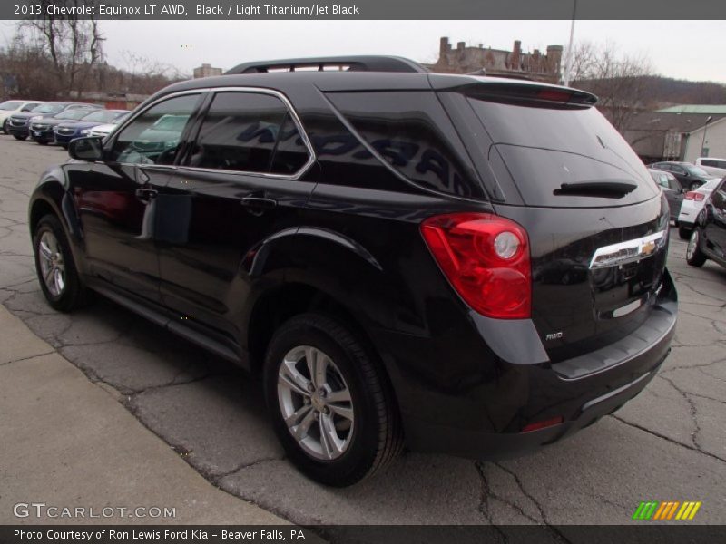 Black / Light Titanium/Jet Black 2013 Chevrolet Equinox LT AWD
